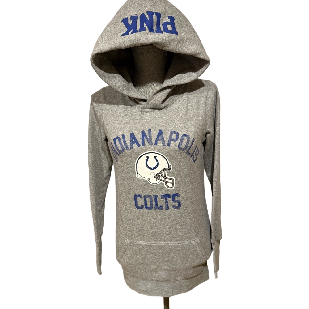 Victoria's Secret PINK Indianapolis Colts Hoodie - Size XS - Grey